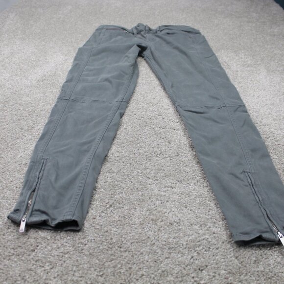 Calvin Klein Jeans Womens 6 (28x28) Blue/Gray Cotton/Viscose Stretch Zip Ankle - Picture 2 of 12